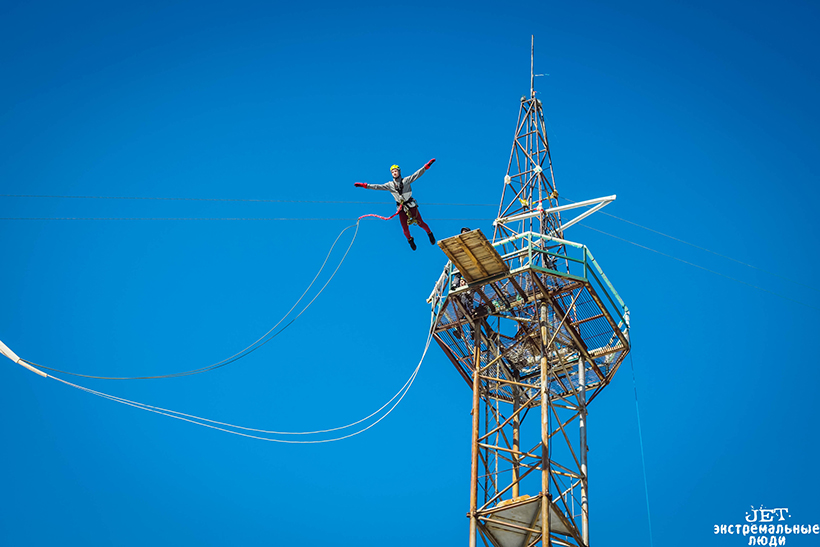 Роупджампинг — прыжки с веревкой0