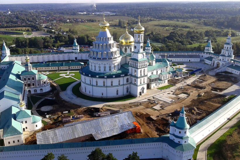 Полет на воздушном шаре в Москве10