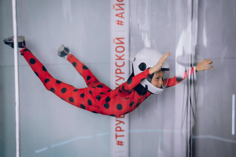 Полёт в аэротрубе в Москве3