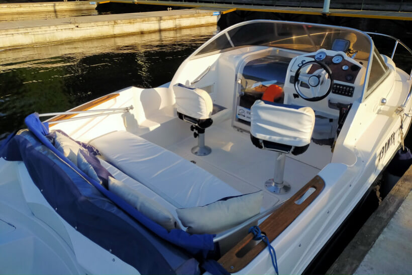 Прогулка на катере в Москве5