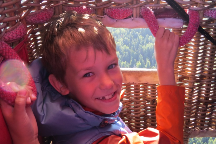 Полет на воздушном шаре в Москве6