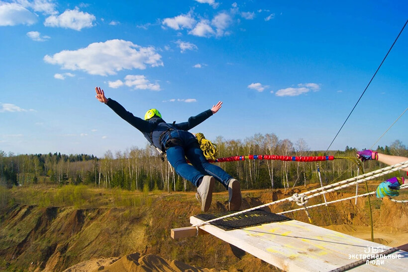 Роупджампинг — прыжки с веревкой1