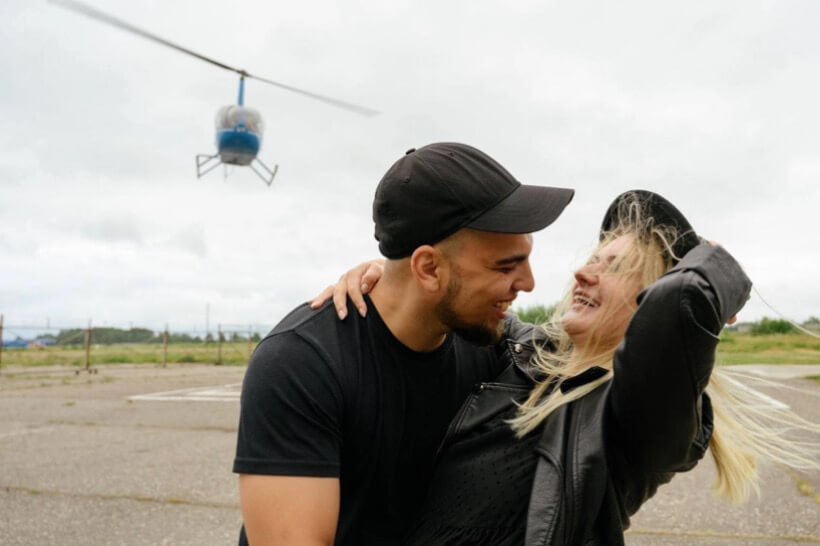 Полёт на вертолёте Robinson R442