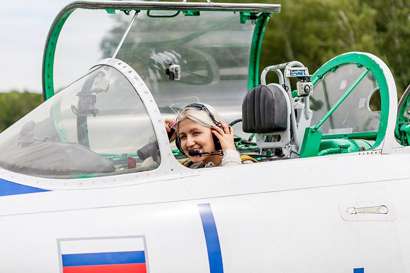 Полет на реактивном самолете в подарок
1