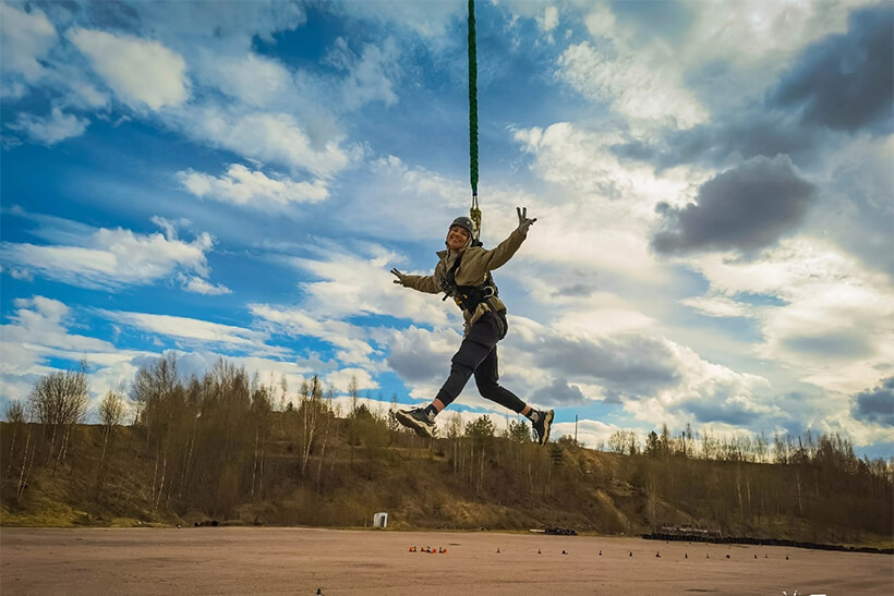 Роупджампинг — прыжки с веревкой6