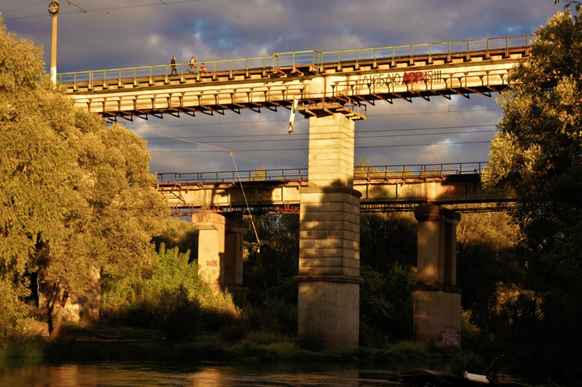 Прыжок с тарзанки с большой высоты5