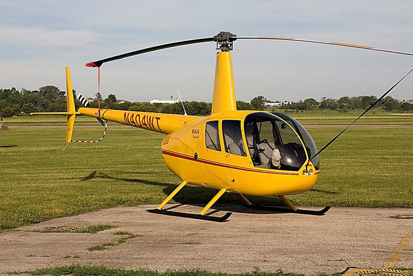 Вертолет Robinson R44