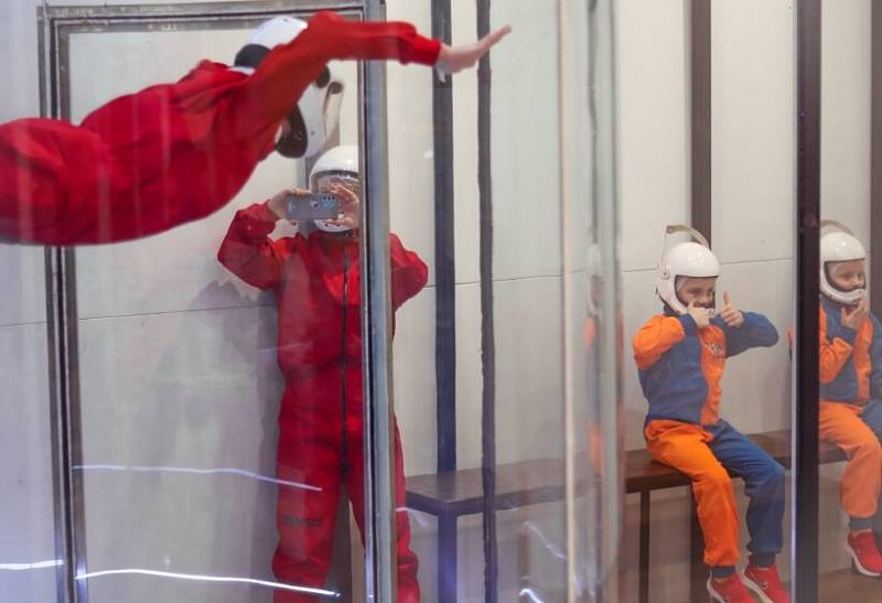 День рождения в аэротрубе для детей!2