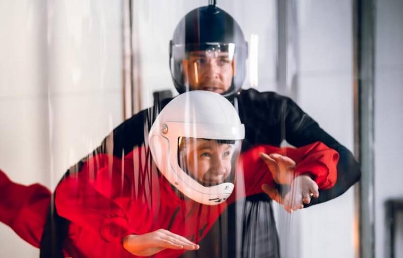 День рождения в аэротрубе для детей!0