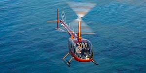 Технические характеристики вертолета Robinson R44 - скорость, вес и расход топлива