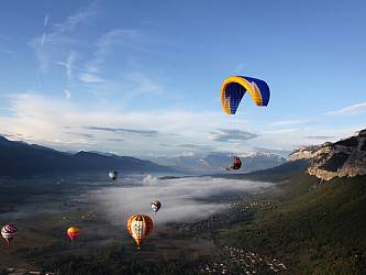 Катание на параплане для двоих