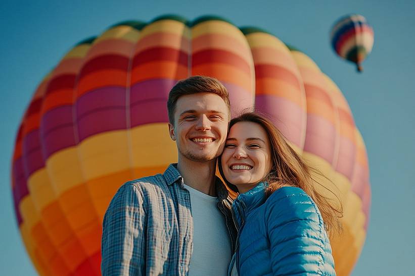 Полет на воздушном шаре для двоих0
