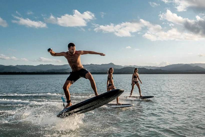 Электросерф (электрическая доска для серфинга)1