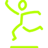 Иконка прыжков с веревкой